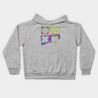 Shapes and colors Kids Hoodie